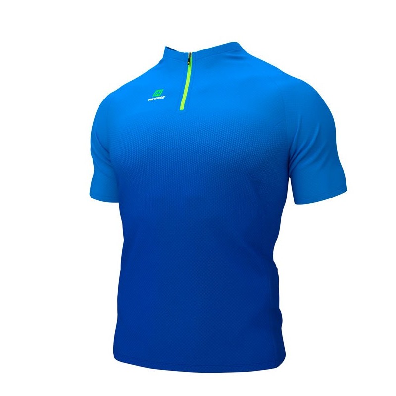 Maillot trail Alpine Azul Inverse