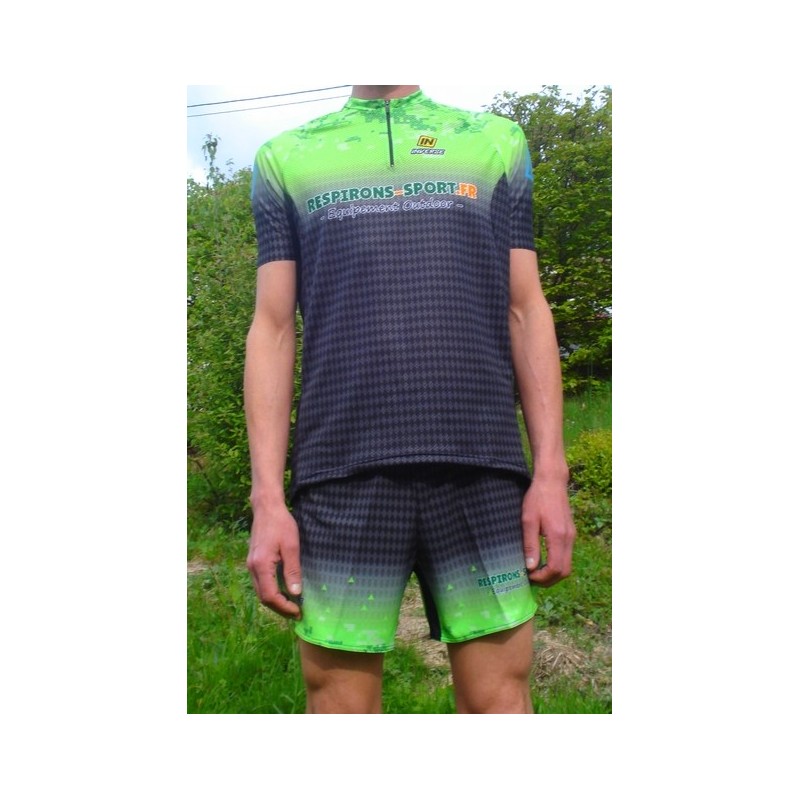Maillot trail Inverse Respirons vert Maillot trail Inverse Respirons vert