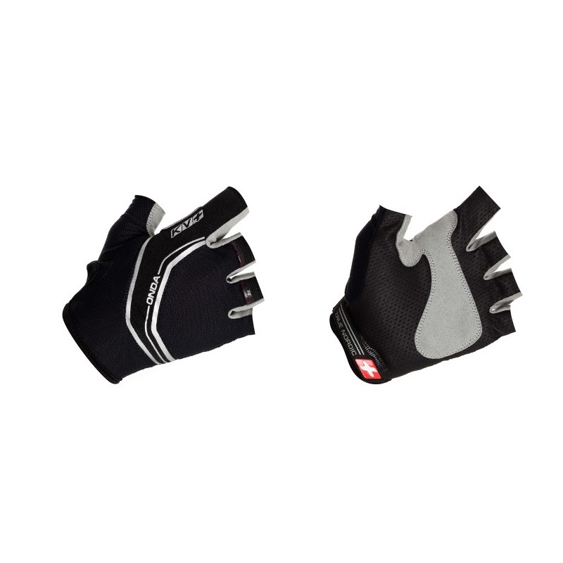 Gants marche nordique ete rollerski KV+ Onda noir