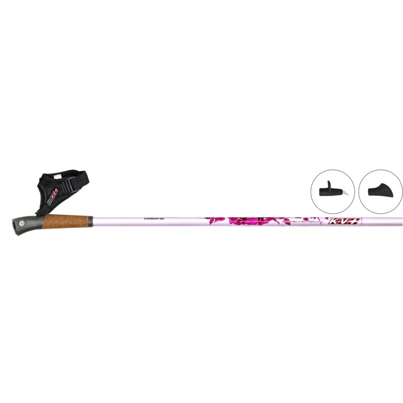 KV+ Exclusive Pink 2020 batons marche nordique KV+ Exclusive Pink 2020 batons marche nordique