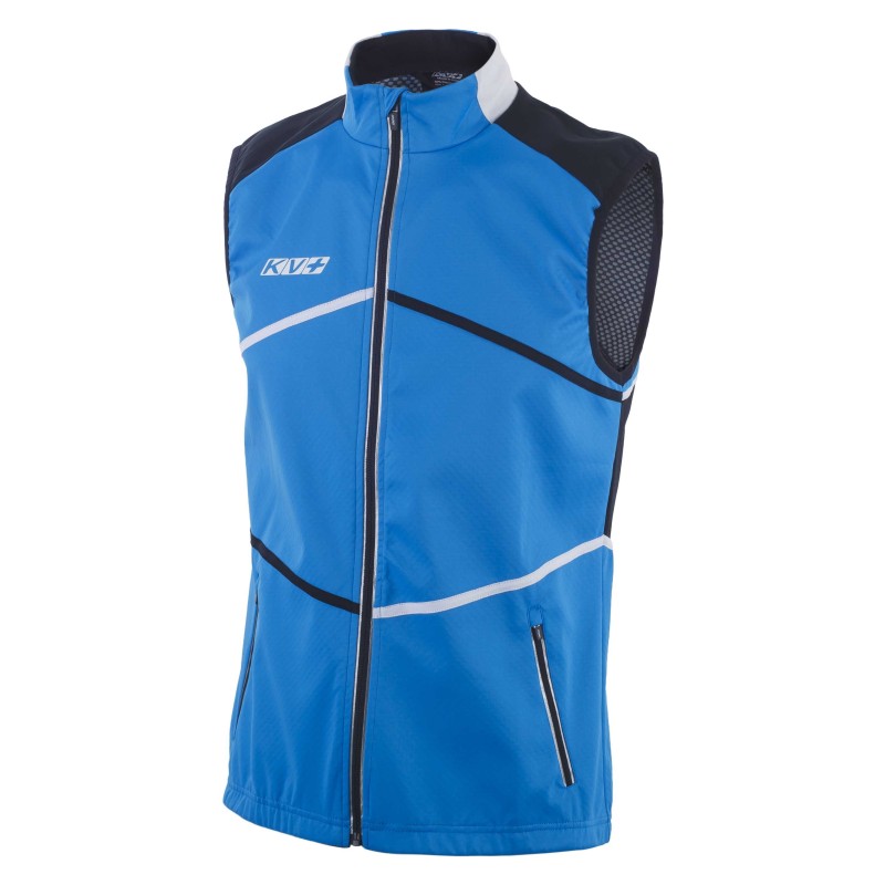 Veste sans manche Davos bleue KV+